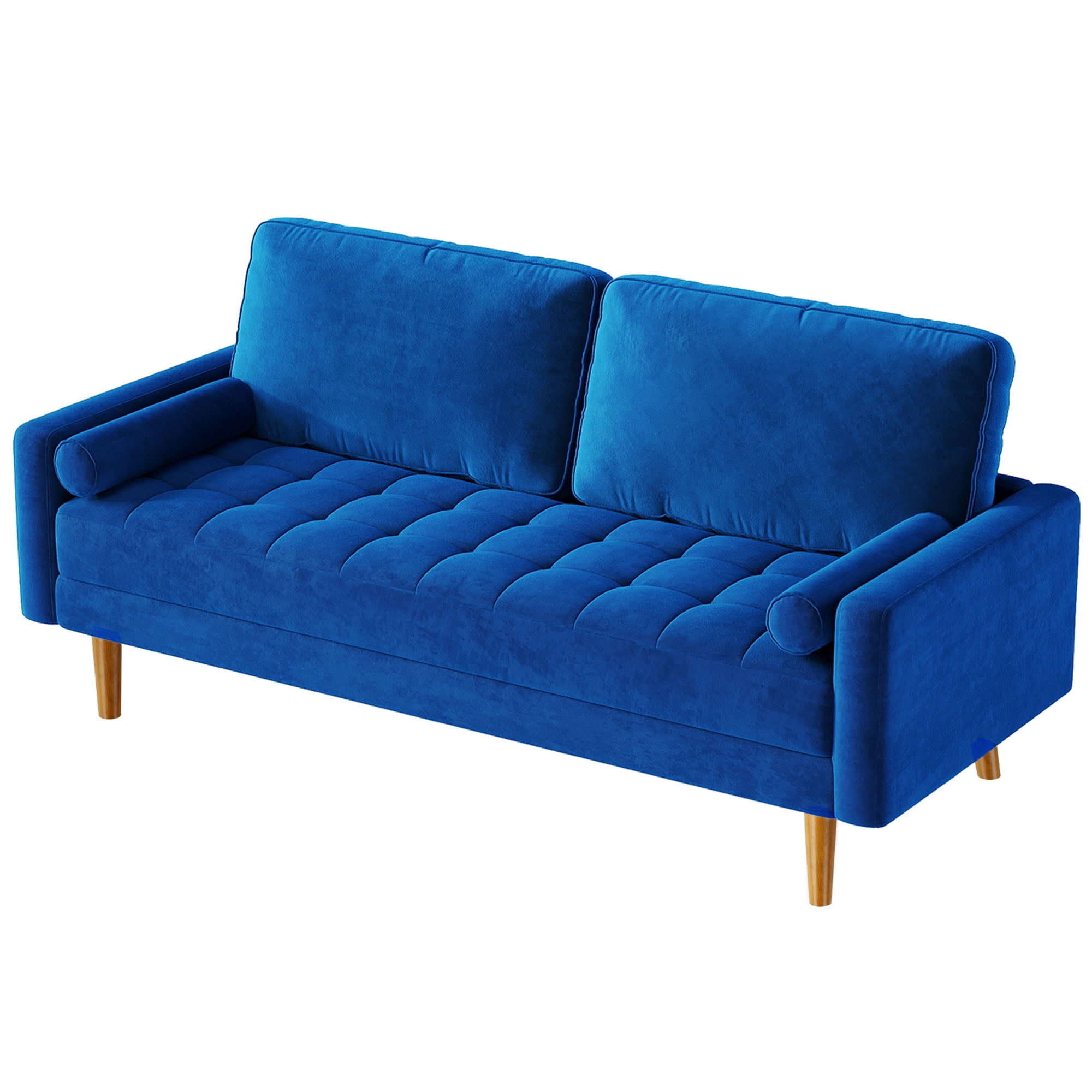 Vesgantti 2 Seater Sofa for Small Space, 58" Loveseat Sofa, Button