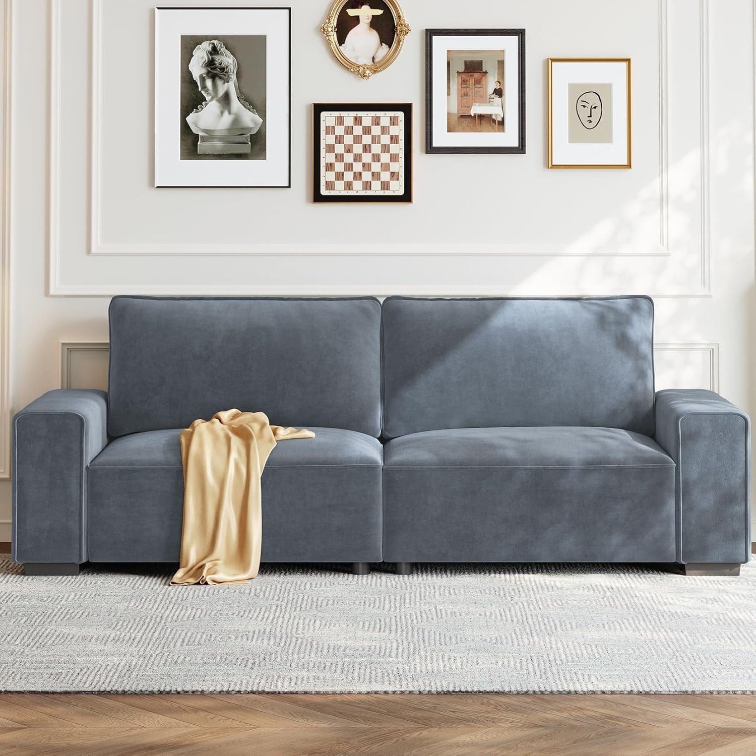 Vesgantti 87'' Chenille Couch