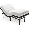 thumbnail image 1 of Vesgantti Adjustable Bed Frame Twin, Small Adjustable Bed Base with Remote, Head and Foot Incline, USB Charging, Electric Adjustable Beds with 12 inch Legs, 1 of 7