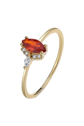 Veshon Oval Cut Red Ruby Diamond Women's Engagement Ring Halo Wedding Beautiful Proposal Ring 14K Yellow Gold Plated 925 Sterling Silver Handmade Personalized Anniversary Ring Valentine Gift