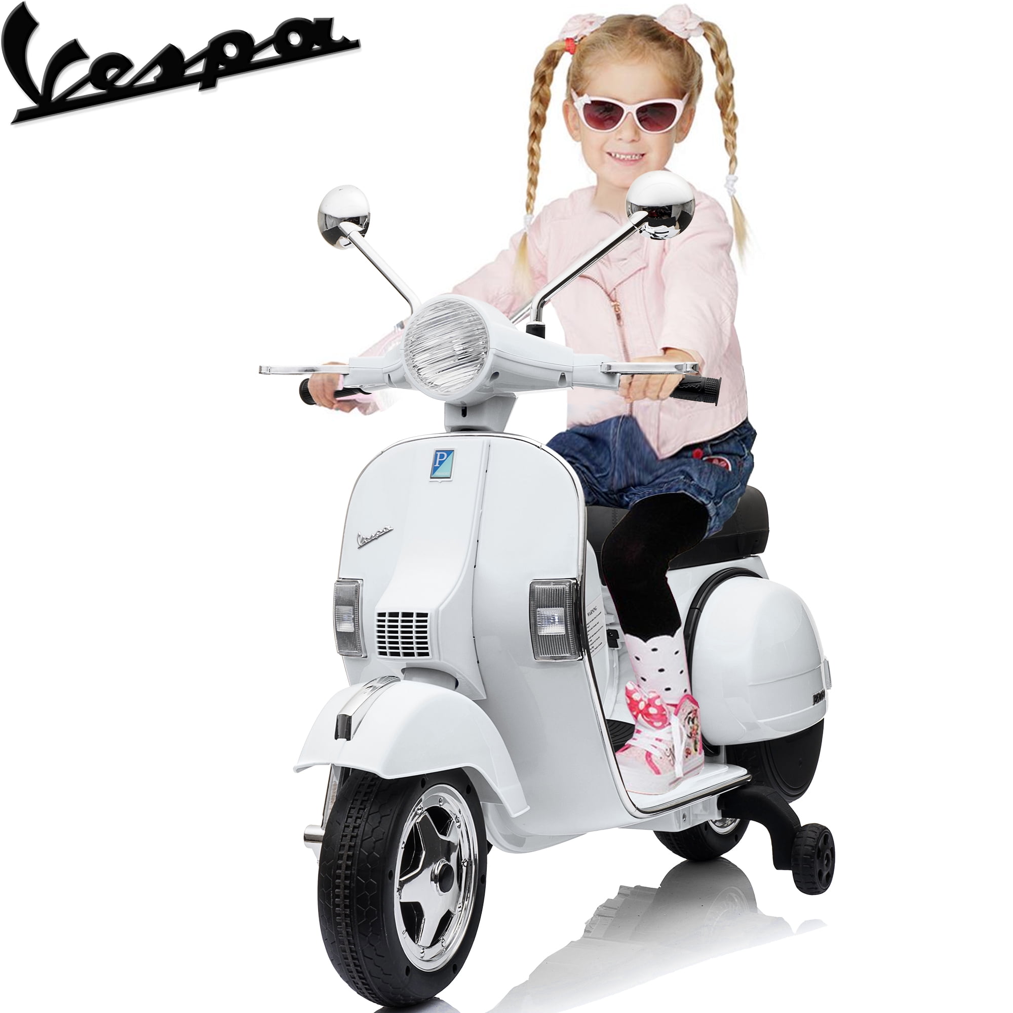 Moto électrique vespa 12V pour enfants - Xtratoys