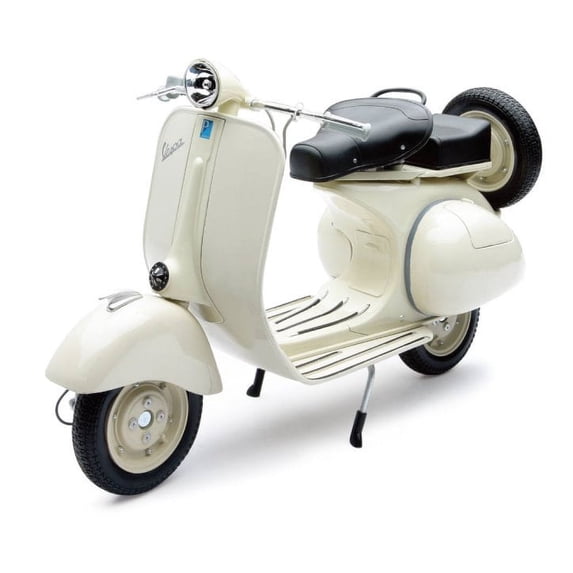 Vespa 150VL1T, White - New Ray 49273 - 1/6 scale Diecast Model Toy Scooter
