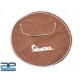thumbnail image 1 of Vespa Tan Color 10" Inch Spare Stepney Wheel Cover With Pocket, 1 of 5