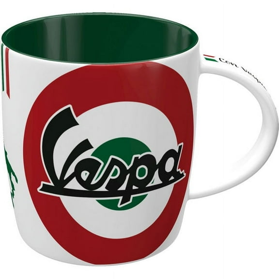 Vespa The Perfect Giftable Coffee Mug, Excellent Gift From Son, Daughter, Or Wife And Spouse, Gift For Fathers Day, The Perfect Tea Mug, 11oz White