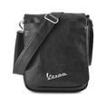 thumbnail image 1 of Vespa VPSC62 Ipad Eco Leather Shoulder Tote Bag - Black - 10.6 x 2.4 x 8.3 in., 1 of 1