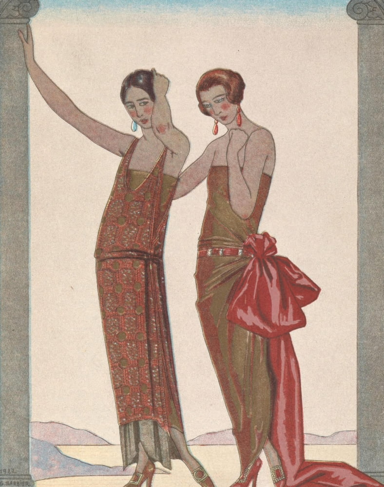 Vesper Canvas Art - George Barbier (24 x 36)