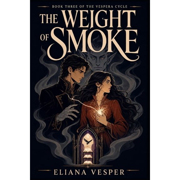 Vespera Magical Romantasy The Weight of Smoke: A Slow Burn Magical Fantasy Romance, (Paperback)
