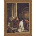 thumbnail image 1 of Vespers 24x20 Gold Ornate Wood Framed Canvas Art by Karl Bryullov, 1 of 2