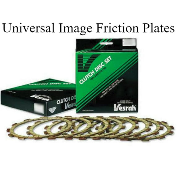 Vesrah Clutch Friction Plates for Kawasaki KX125 1985-1987