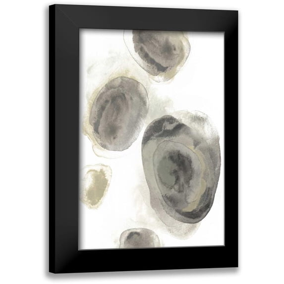 Vess, June Erica 11x14 Black Modern Framed Museum Art Print Titled - Water Stones II