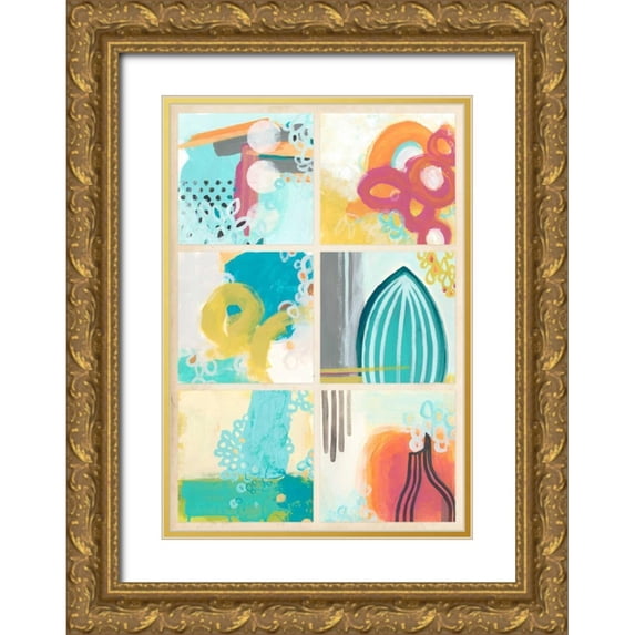 Vess, June Erica 11x14 Gold Ornate Wood Framed with Double Matting Museum Art Print Titled - Gallery Petite II