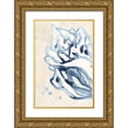 thumbnail image 1 of Vess, June Erica 11x14 Gold Ornate Wood Framed with Double Matting Museum Art Print Titled - Water Shells II, 1 of 4