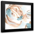 thumbnail image 1 of Vess, June Erica 12x12 Black Modern Framed Museum Art Print Titled - Abstracted Shells III, 1 of 5