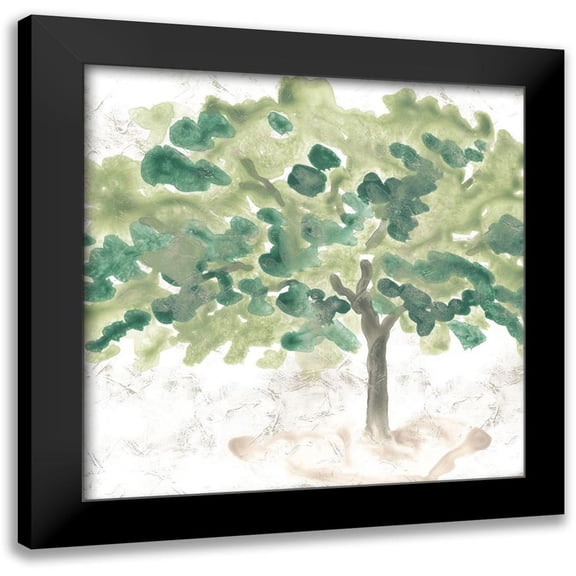Vess, June Erica 12x12 Black Modern Framed Museum Art Print Titled - Country Tree IV
