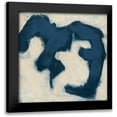 thumbnail image 1 of Vess, June Erica 12x12 Black Modern Framed Museum Art Print Titled - Gestural VII, 1 of 5