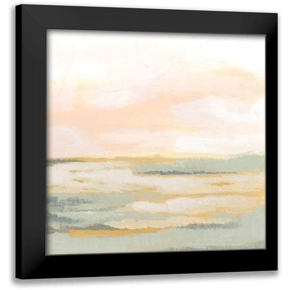 Vess, June Erica 12x12 Black Modern Framed Museum Art Print Titled - Golden Wheat I