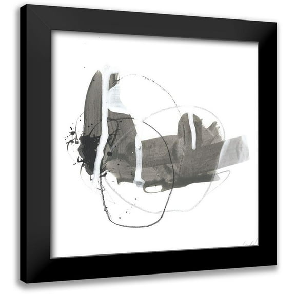 Vess, June Erica 12x12 Black Modern Framed Museum Art Print Titled - Gray Scale III