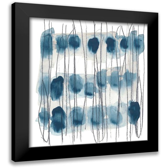 Vess, June Erica 12x12 Black Modern Framed Museum Art Print Titled - Insho II
