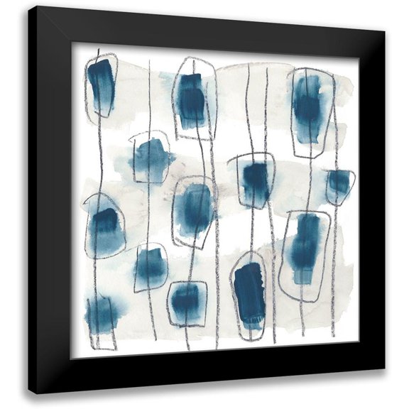 Vess, June Erica 12x12 Black Modern Framed Museum Art Print Titled - Insho IV