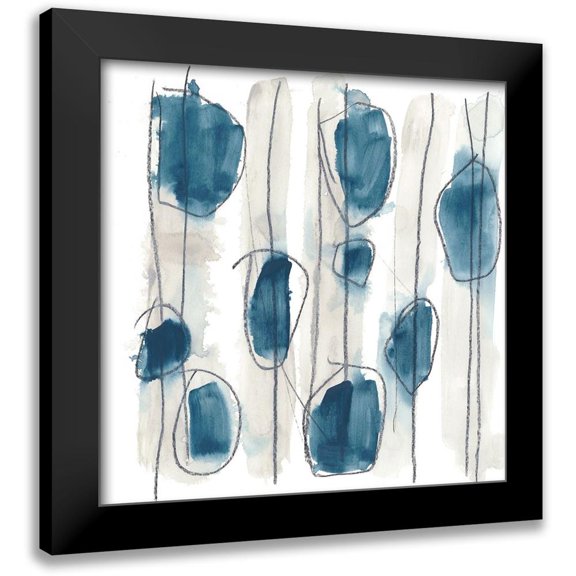 Vess, June Erica 12x12 Black Modern Framed Museum Art Print Titled - Insho VI