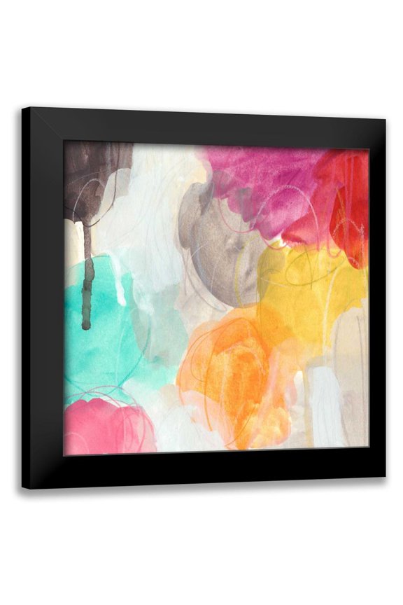 Vess, June Erica 12x12 Black Modern Framed Museum Art Print Titled - Ipso Facto II