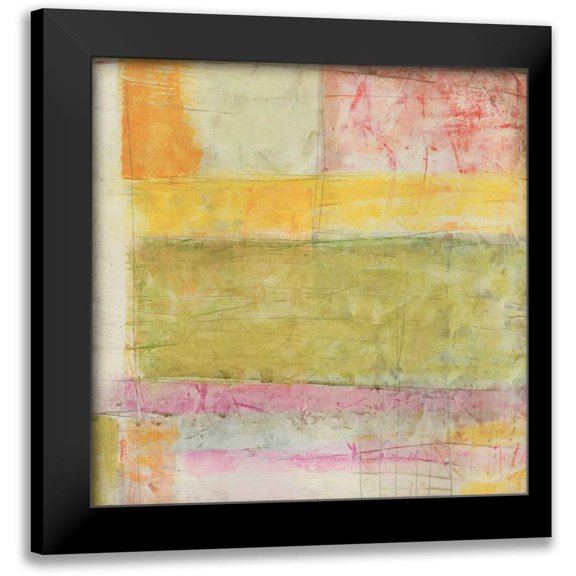 Vess, June Erica 12x12 Black Modern Framed Museum Art Print Titled - Neon Lights I