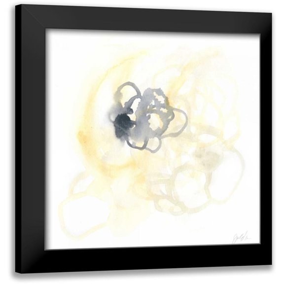 Vess, June Erica 12x12 Black Modern Framed Museum Art Print Titled - Network II