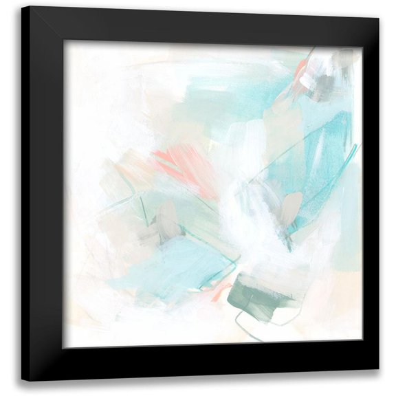 Vess, June Erica 12x12 Black Modern Framed Museum Art Print Titled - Pastel Matrix I