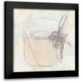 thumbnail image 1 of Vess, June Erica 12x12 Black Modern Framed Museum Art Print Titled - Periphery II, 1 of 5