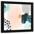thumbnail image 1 of June Erica Vess 12x12 Black Modern Wood Framed Wall Art Titled - Precept II, 1 of 6