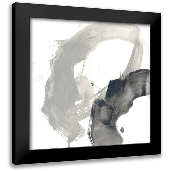 Vess, June Erica 12x12 Black Modern Framed Museum Art Print Titled - Swath VII
