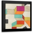 thumbnail image 1 of Vess, June Erica 12x12 Black Modern Framed Museum Art Print Titled - Tessellate IV, 1 of 5