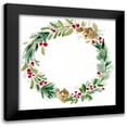 thumbnail image 1 of Vess, June Erica 12x12 Black Modern Framed Museum Art Print Titled - Warm Winter Wishes I, 1 of 5