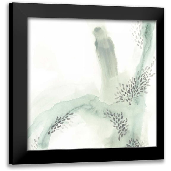 Vess, June Erica 12x12 Black Modern Framed Museum Art Print Titled - Wave Form IV