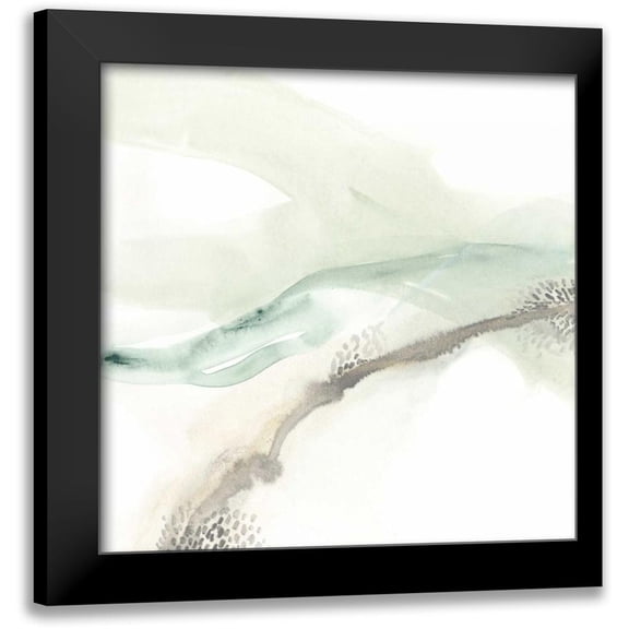 Vess, June Erica 12x12 Black Modern Framed Museum Art Print Titled - Wave Form I