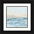 thumbnail image 1 of Vess, June Erica 12x12 Black Ornate Wood Framed with Double Matting Museum Art Print Titled - Distant Tides II, 1 of 4