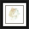thumbnail image 1 of Vess, June Erica 12x12 Black Ornate Wood Framed with Double Matting Museum Art Print Titled - Liquid Echo IV, 1 of 4
