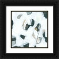 thumbnail image 1 of Vess, June Erica 12x12 Black Ornate Wood Framed with Double Matting Museum Art Print Titled - Marble Flecks IV, 1 of 4