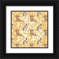 thumbnail image 1 of Vess, June Erica 12x12 Black Ornate Wood Framed with Double Matting Museum Art Print Titled - Parlor Pooch Collection H, 1 of 4