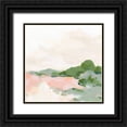 thumbnail image 1 of Vess, June Erica 12x12 Black Ornate Wood Framed with Double Matting Museum Art Print Titled - Pastoral Inlet II, 1 of 4