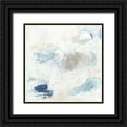 thumbnail image 1 of Vess, June Erica 12x12 Black Ornate Wood Framed with Double Matting Museum Art Print Titled - Pebble Coast IV, 1 of 4