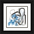 thumbnail image 1 of Vess, June Erica 12x12 Black Ornate Wood Framed with Double Matting Museum Art Print Titled - Pendulum Overlap IV, 1 of 4