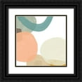 thumbnail image 1 of Vess, June Erica 12x12 Black Ornate Wood Framed with Double Matting Museum Art Print Titled - Platelet II, 1 of 4