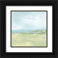 thumbnail image 1 of Vess, June Erica 12x12 Black Ornate Wood Framed with Double Matting Museum Art Print Titled - Soft Inlet II, 1 of 4