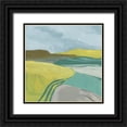 thumbnail image 1 of Vess, June Erica 12x12 Black Ornate Wood Framed with Double Matting Museum Art Print Titled - Valley Stream I, 1 of 4
