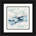 thumbnail image 1 of Vess, June Erica 12x12 Black Ornate Wood Framed with Double Matting Museum Art Print Titled - Wave Crest II, 1 of 4