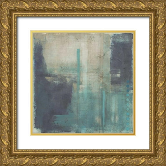 Vess, June Erica 12x12 Gold Ornate Wood Framed with Double Matting Museum Art Print Titled - Crossfade II