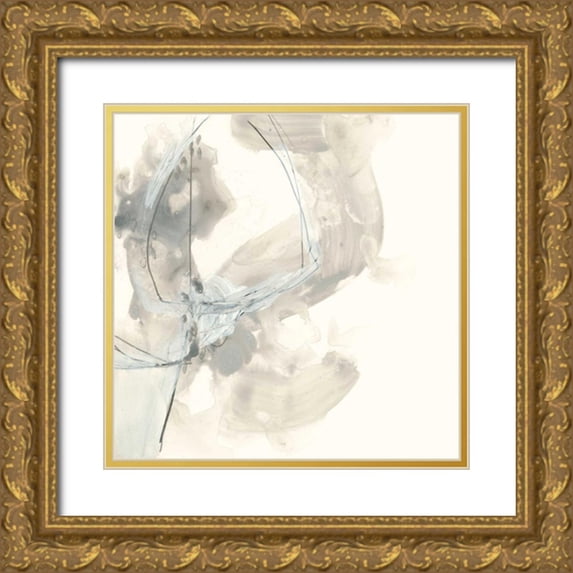 Vess, June Erica 12x12 Gold Ornate Wood Framed with Double Matting Museum Art Print Titled - Divination I