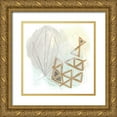 thumbnail image 1 of Vess, June Erica 12x12 Gold Ornate Wood Framed with Double Matting Museum Art Print Titled - Infinite Object II, 1 of 4