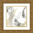 thumbnail image 1 of Vess, June Erica 12x12 Gold Ornate Wood Framed with Double Matting Museum Art Print Titled - Monochrome Momentum I, 1 of 4